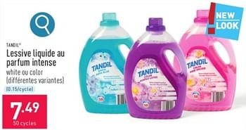 Promotions Lessive liquide au parfum intense - Tandil - Valide de 27/05/2024 à 01/06/2024 chez Aldi
