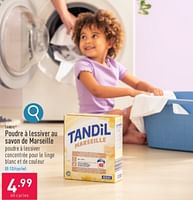 Promotions Poudre à lessiver au savon de marseille - Tandil - Valide de 27/05/2024 à 01/06/2024 chez Aldi