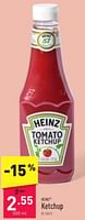 Promotions Ketchup - Heinz - Valide de 01/06/2024 à 02/06/2024 chez Aldi