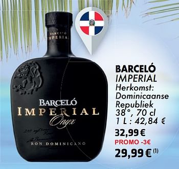Promoties Barcelo imperial - Barcelo - Geldig van 21/05/2024 tot 10/06/2024 bij Cora
