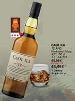 Promoties Caol ila 12 ans - Caol Ila - Geldig van 21/05/2024 tot 10/06/2024 bij Cora