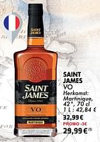 Promoties Saint james vo - Saint James - Geldig van 21/05/2024 tot 10/06/2024 bij Cora