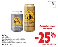 Promoties Leffe alle blikken - Leffe - Geldig van 22/05/2024 tot 04/06/2024 bij Colruyt
