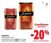Promoties Jacqmotte volledig assortiment - JACQMOTTE - Geldig van 22/05/2024 tot 04/06/2024 bij Colruyt