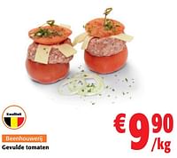 Promoties Gevulde tomaten - Huismerk - Colruyt - Geldig van 22/05/2024 tot 04/06/2024 bij Colruyt