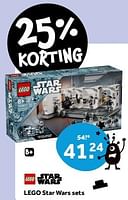 Promoties Lego star wars sets - Lego - Geldig van 11/05/2024 tot 02/06/2024 bij Intertoys