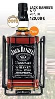 Promotions Jack daniel`s n°7 - Jack Daniel's - Valide de 21/05/2024 à 10/06/2024 chez Cora