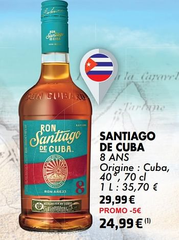 Promotions Santiago de cuba 8 ans - Santiago de Cuba - Valide de 21/05/2024 à 10/06/2024 chez Cora