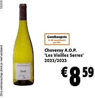 Promoties Cheverny a.o.p. les vieilles serres 2022-2023 - Witte wijnen - Geldig van 22/05/2024 tot 04/06/2024 bij Colruyt