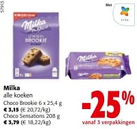 Promoties Milka alle koeken - Milka - Geldig van 22/05/2024 tot 04/06/2024 bij Colruyt