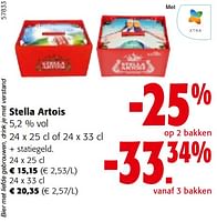 Promoties Stella artois - Stella Artois - Geldig van 22/05/2024 tot 04/06/2024 bij Colruyt