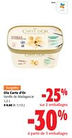 Promotions Ola carte d`or vanille de madagascar - Ola - Valide de 22/05/2024 à 04/06/2024 chez Colruyt