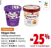 Promoties Häagen-dazs volledig assortiment - Haagen-Dazs - Geldig van 22/05/2024 tot 04/06/2024 bij Colruyt
