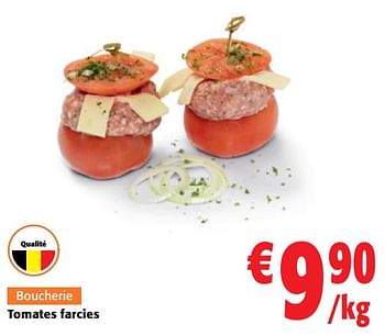 Promotions Tomates farcies - Produit maison - Colruyt - Valide de 22/05/2024 à 04/06/2024 chez Colruyt