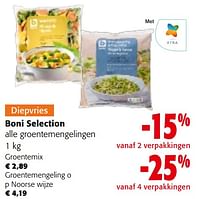 Promoties Boni selection alle groentemengelingen - Boni - Geldig van 22/05/2024 tot 04/06/2024 bij Colruyt