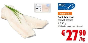 Promoties Boni selection zeewolfhaasjes - Boni - Geldig van 22/05/2024 tot 04/06/2024 bij Colruyt