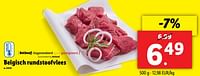 Promoties Belgisch rundstoofvlees - Huismerk - Lidl - Geldig van 29/05/2024 tot 04/06/2024 bij Lidl