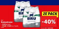 Promoties Bruisend water - Bru - Geldig van 29/05/2024 tot 04/06/2024 bij Lidl