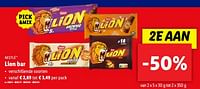 Promoties Lion bar - Nestlé - Geldig van 29/05/2024 tot 04/06/2024 bij Lidl