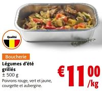 Promotions Légumes d’été grillés - Produit maison - Colruyt - Valide de 22/05/2024 à 04/06/2024 chez Colruyt