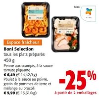 Promotions Boni selection tous les plats préparés - Boni - Valide de 22/05/2024 à 04/06/2024 chez Colruyt