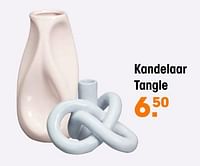 Promoties Kandelaar tangle - Huismerk - Kwantum - Geldig van 03/06/2024 tot 09/06/2024 bij Kwantum