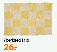 Promoties Vloerkleed enid - Huismerk - Kwantum - Geldig van 27/05/2024 tot 09/06/2024 bij Kwantum