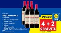 Promotions Cepa lebrel rioja crianza doca tempranillo - Vins rouges - Valide de 29/05/2024 à 04/06/2024 chez Lidl