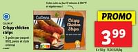 Promotions Crispy chicken strips - Culinea - Valide de 29/05/2024 à 04/06/2024 chez Lidl