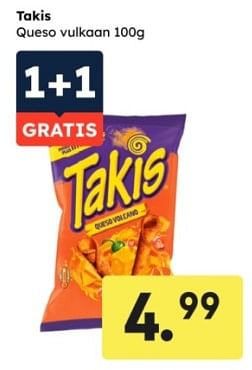 Promoties Takis queso vulkaan - Takis - Geldig van 19/05/2024 tot 01/06/2024 bij Ochama