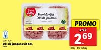 Promotions Dés de jambon cuit xxl - Saint Alby - Valide de 29/05/2024 à 04/06/2024 chez Lidl