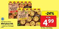 Promotions Mini-pizzas xxl - Trattoria Alfredo - Valide de 29/05/2024 à 04/06/2024 chez Lidl
