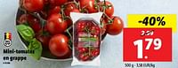 Promotions Mini-tomates en grappe - Produit maison - Lidl - Valide de 29/05/2024 à 04/06/2024 chez Lidl