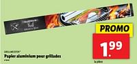 Promotions Papier aluminium pour grillades - Grill Meister - Valide de 29/05/2024 à 04/06/2024 chez Lidl