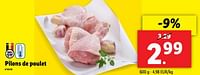Promotions Pilons de poulet - Produit maison - Lidl - Valide de 29/05/2024 à 04/06/2024 chez Lidl