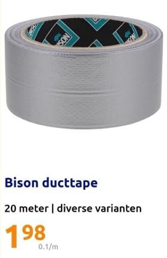 Promoties Bison ducttape - Bison - Geldig van 22/05/2024 tot 28/05/2024 bij Action