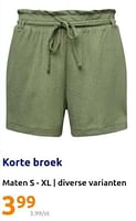 Promoties Korte broek - Huismerk - Action - Geldig van 22/05/2024 tot 28/05/2024 bij Action