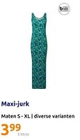 Promoties Maxi-jurk - Huismerk - Action - Geldig van 22/05/2024 tot 28/05/2024 bij Action