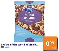 Promoties Snacks of the world noten - Snacks of the World - Geldig van 22/05/2024 tot 28/05/2024 bij Action