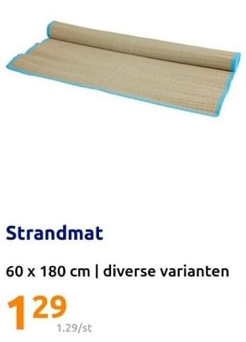 Promoties Strandmat - Huismerk - Action - Geldig van 22/05/2024 tot 28/05/2024 bij Action