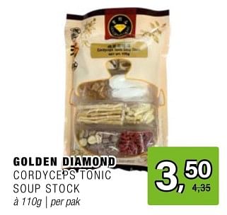 Promoties Golden diamond cordyceps tonic soup stock - Huismerk - Amazing Oriental - Geldig van 15/05/2024 tot 04/06/2024 bij Amazing Oriental