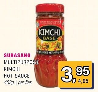 Promoties Surasang multipurpose kimchi hot sauce - Huismerk - Amazing Oriental - Geldig van 15/05/2024 tot 04/06/2024 bij Amazing Oriental