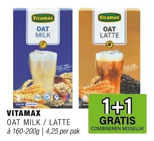 Promoties Vitamax oat milk latte - Huismerk - Amazing Oriental - Geldig van 15/05/2024 tot 04/06/2024 bij Amazing Oriental