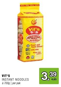 Promoties Vit`s instant noodles - Huismerk - Amazing Oriental - Geldig van 15/05/2024 tot 04/06/2024 bij Amazing Oriental