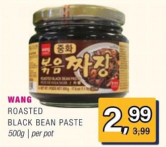 Promoties Wang roasted black bean paste - Wang - Geldig van 15/05/2024 tot 04/06/2024 bij Amazing Oriental