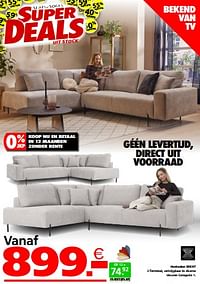 Hoeksalon brent-Huismerk - Seats and Sofas