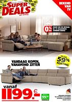 Promoties Hoeksalon elegance - Huismerk - Seats and Sofas - Geldig van 27/05/2024 tot 02/06/2024 bij Seats and Sofas