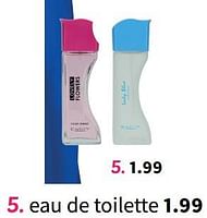 Promoties Eau de toilette - Huismerk - Wibra - Geldig van 21/05/2024 tot 03/06/2024 bij Wibra