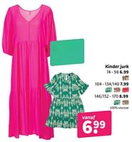 Promoties Kinder jurk - Huismerk - Wibra - Geldig van 21/05/2024 tot 03/06/2024 bij Wibra