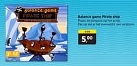 Promoties Balance game pirate ship - Huismerk - Boekenvoordeel - Geldig van 25/05/2024 tot 02/06/2024 bij BoekenVoordeel